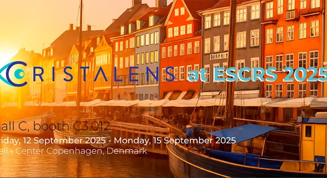 Cristalens на конгресі ESCRS 2025 у Копенгагені