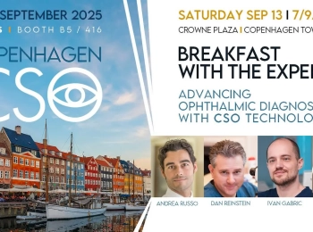 CSO на конгресі ESCRS 2025 у Копенгагені!